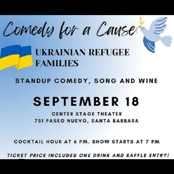 Comedy for a Cause: Ukrainian Refugee Aid
